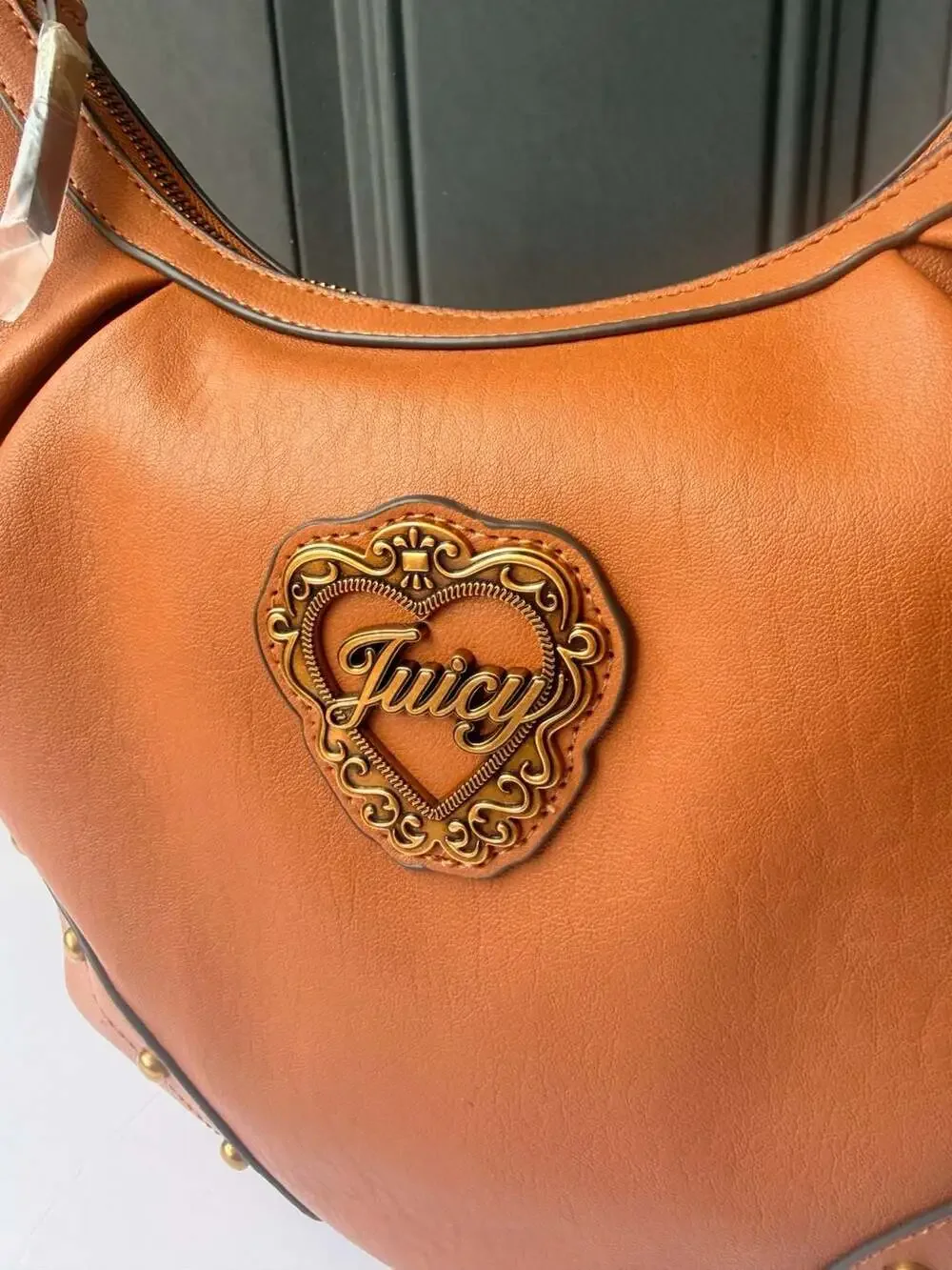 Juicy Couture In Her Juicy Era Hobo Bag in Cinnamon